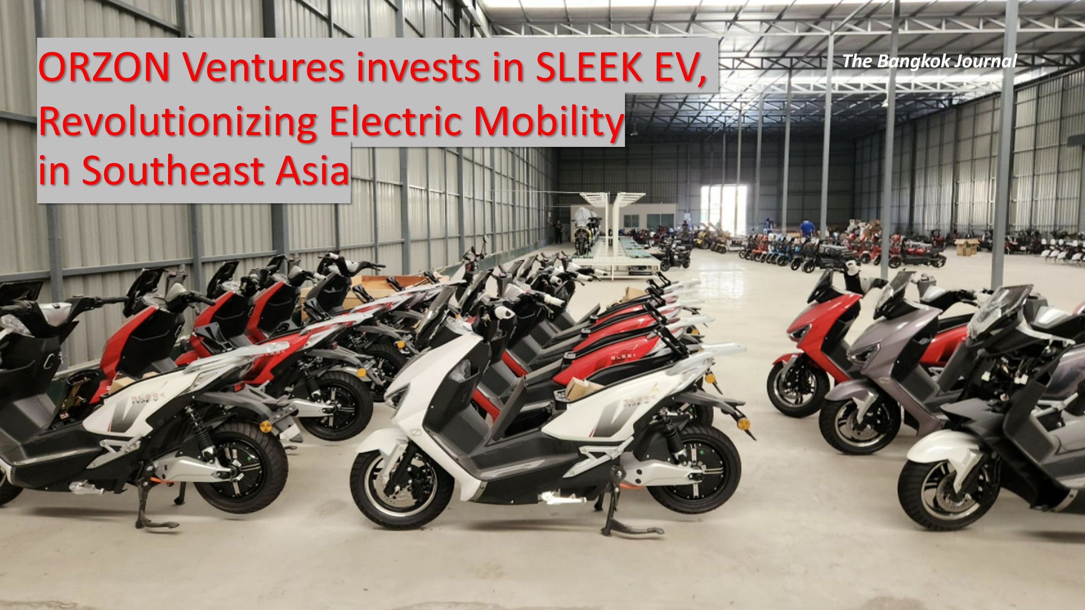 ORZON Ventures invests in SLEEK EV