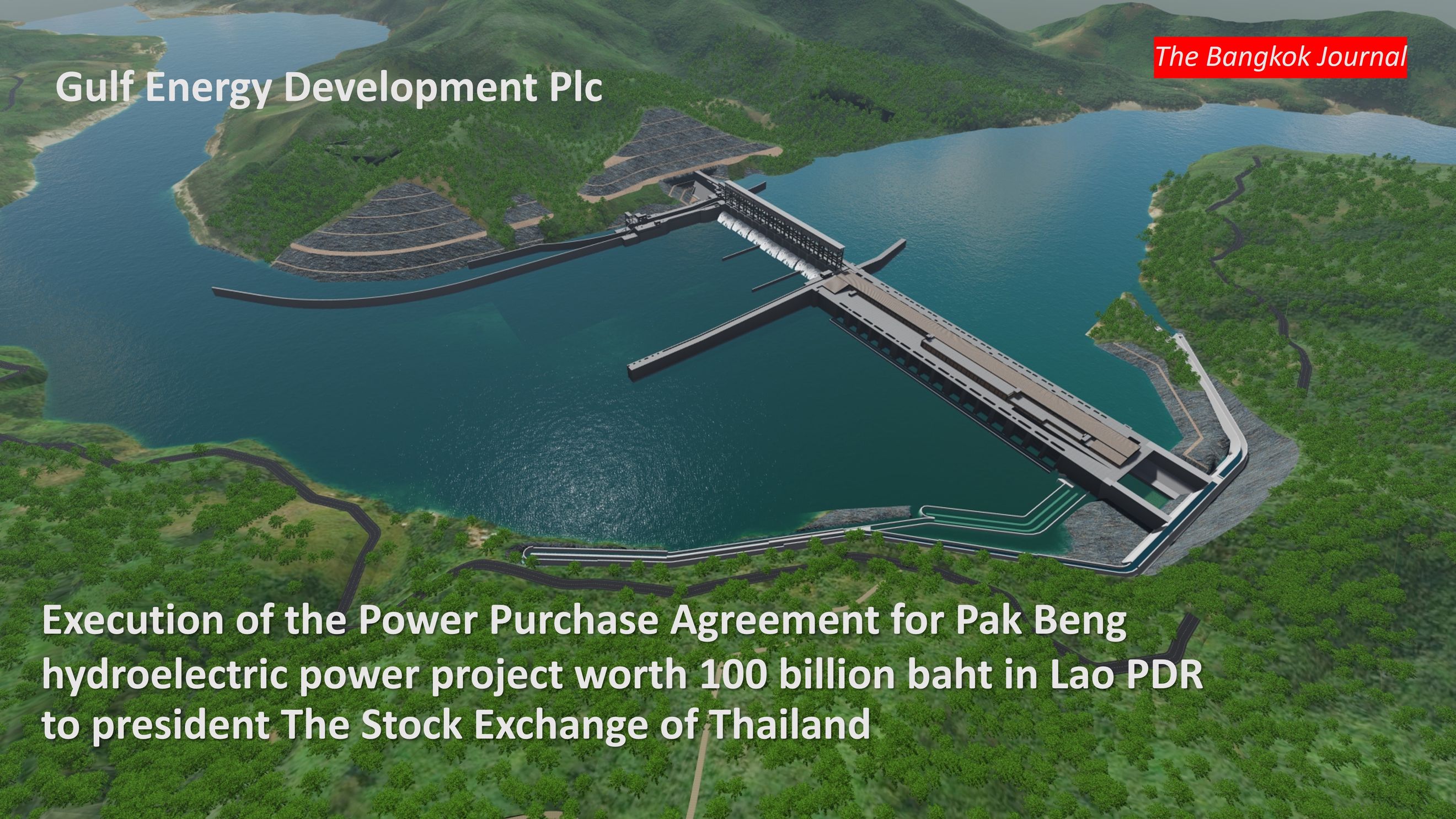 Pak Beng hydroelectric power project