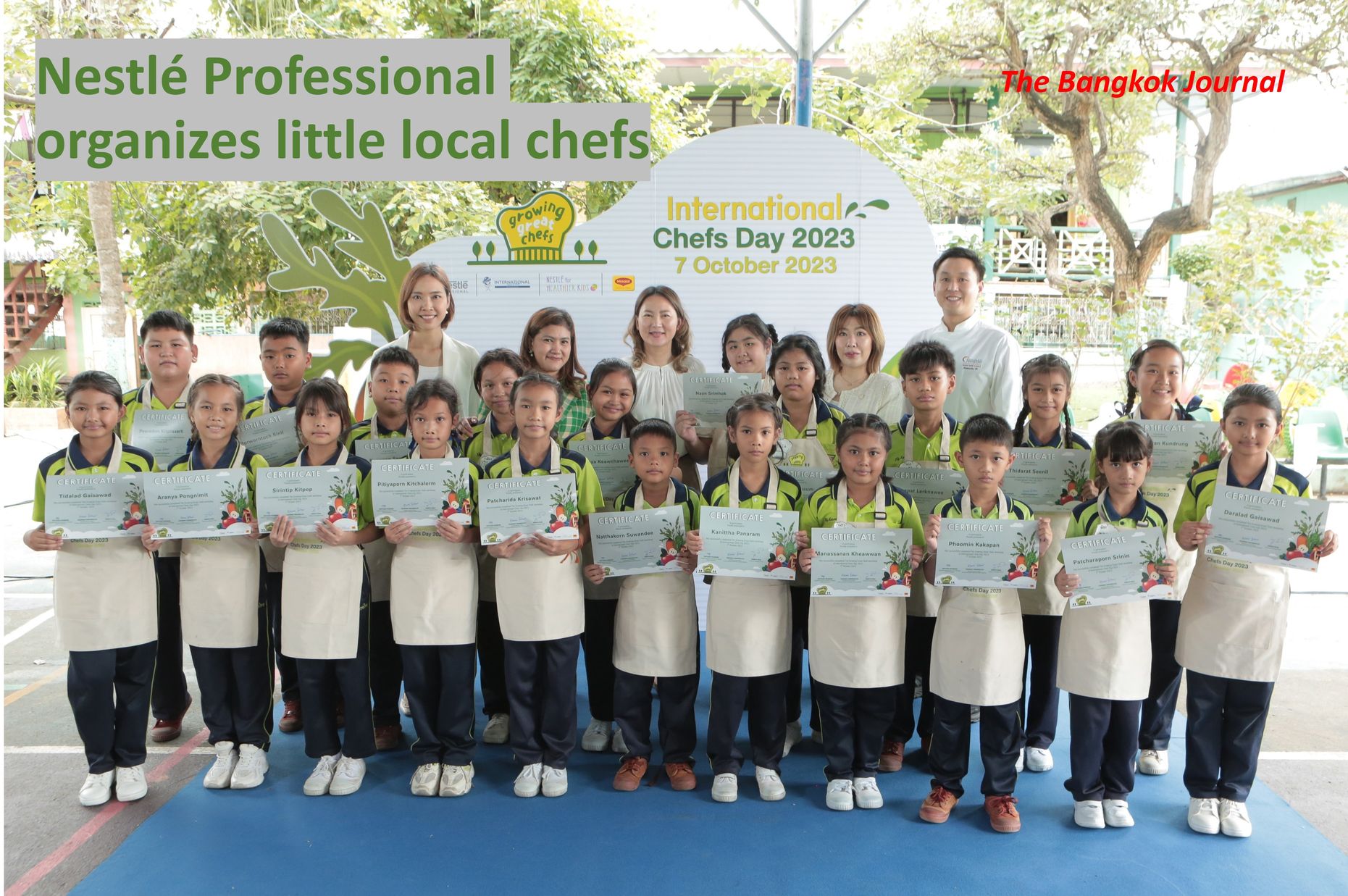 Nestlé Professional organizes little local chefs