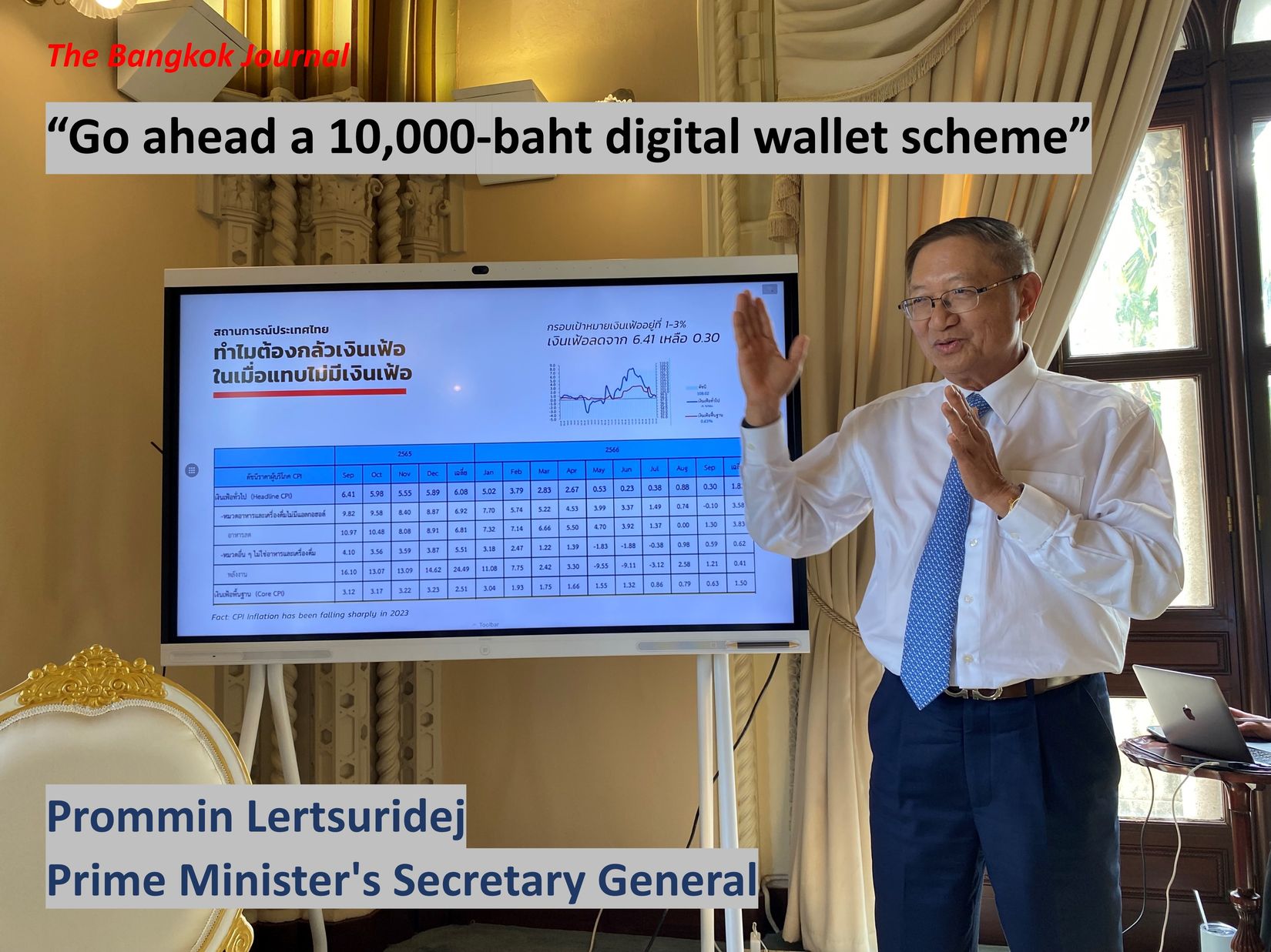 Go ahead a 10,000-baht digital wallet scheme