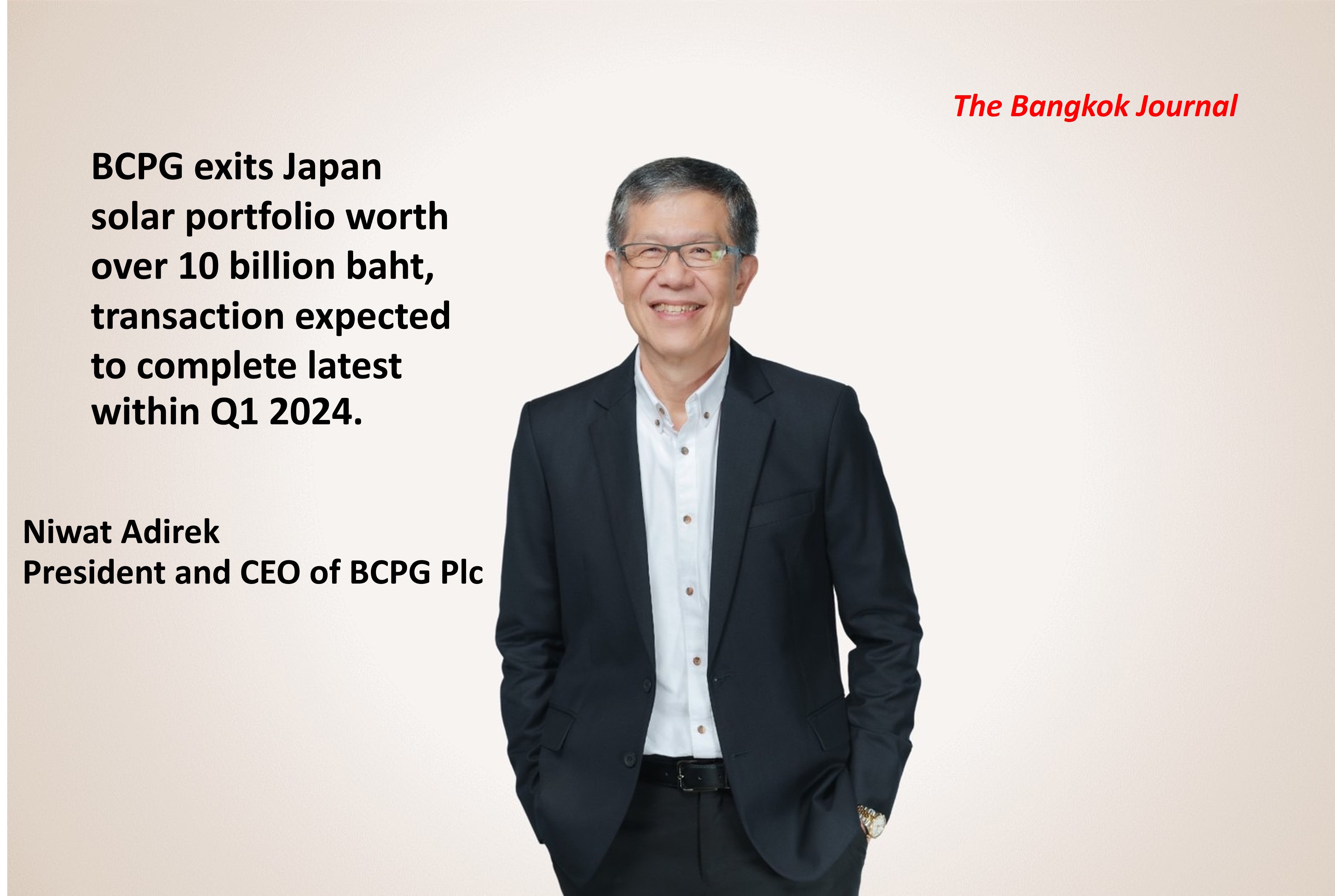 BCPG exits Japan solar portfolio