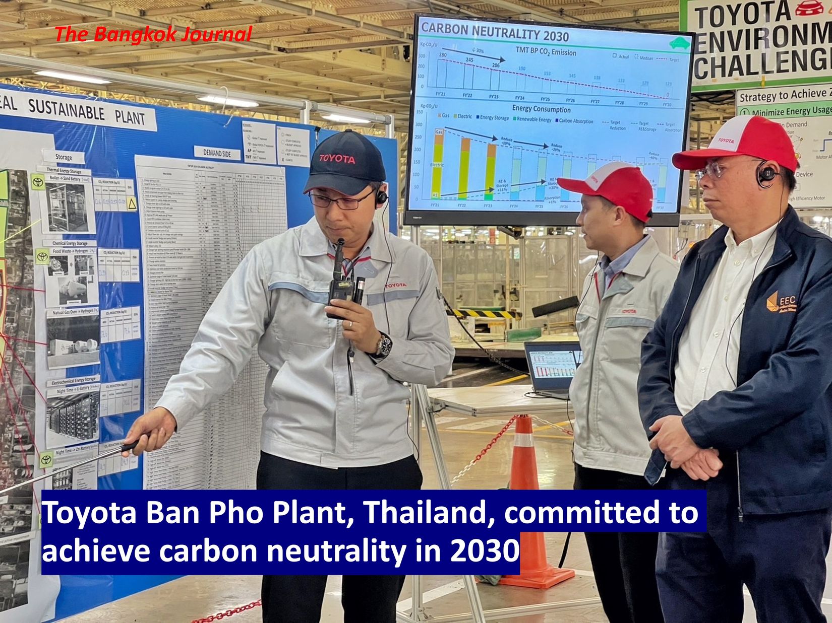 Toyota Ban Pho Plant, Thailand, committed to achieve carbon neutrality in 2030