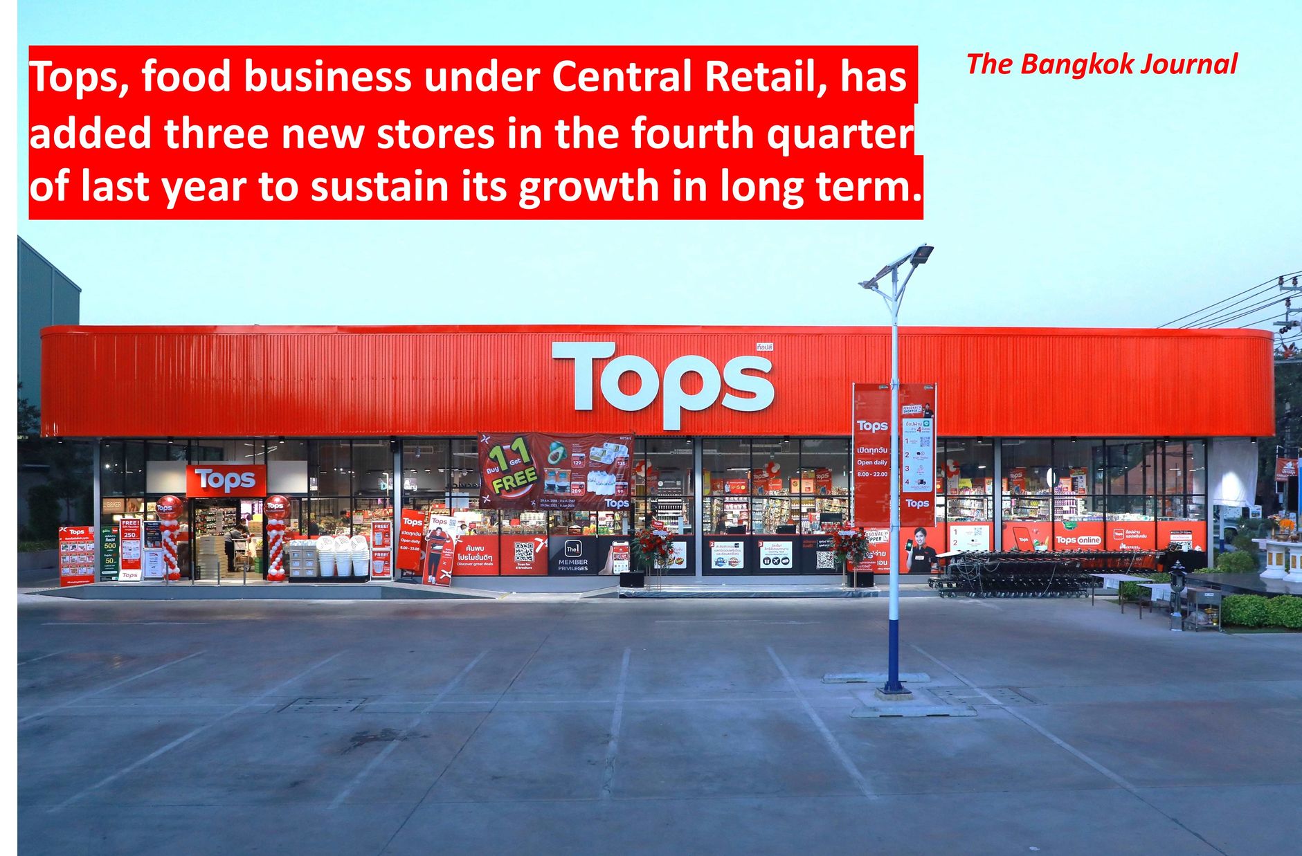 Tops, food business under Central Retail