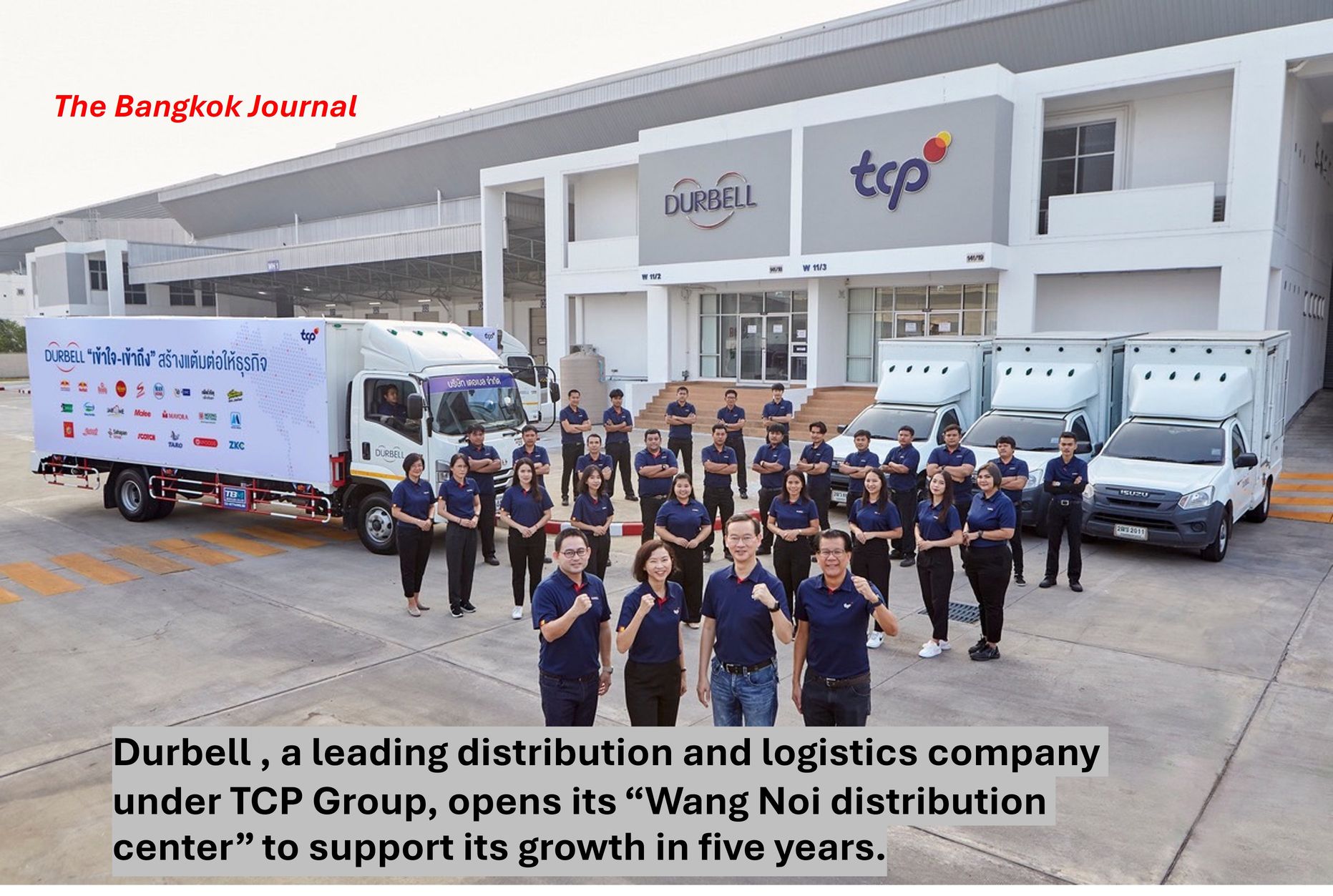 Durbell opens “Wang Noi distribution center”