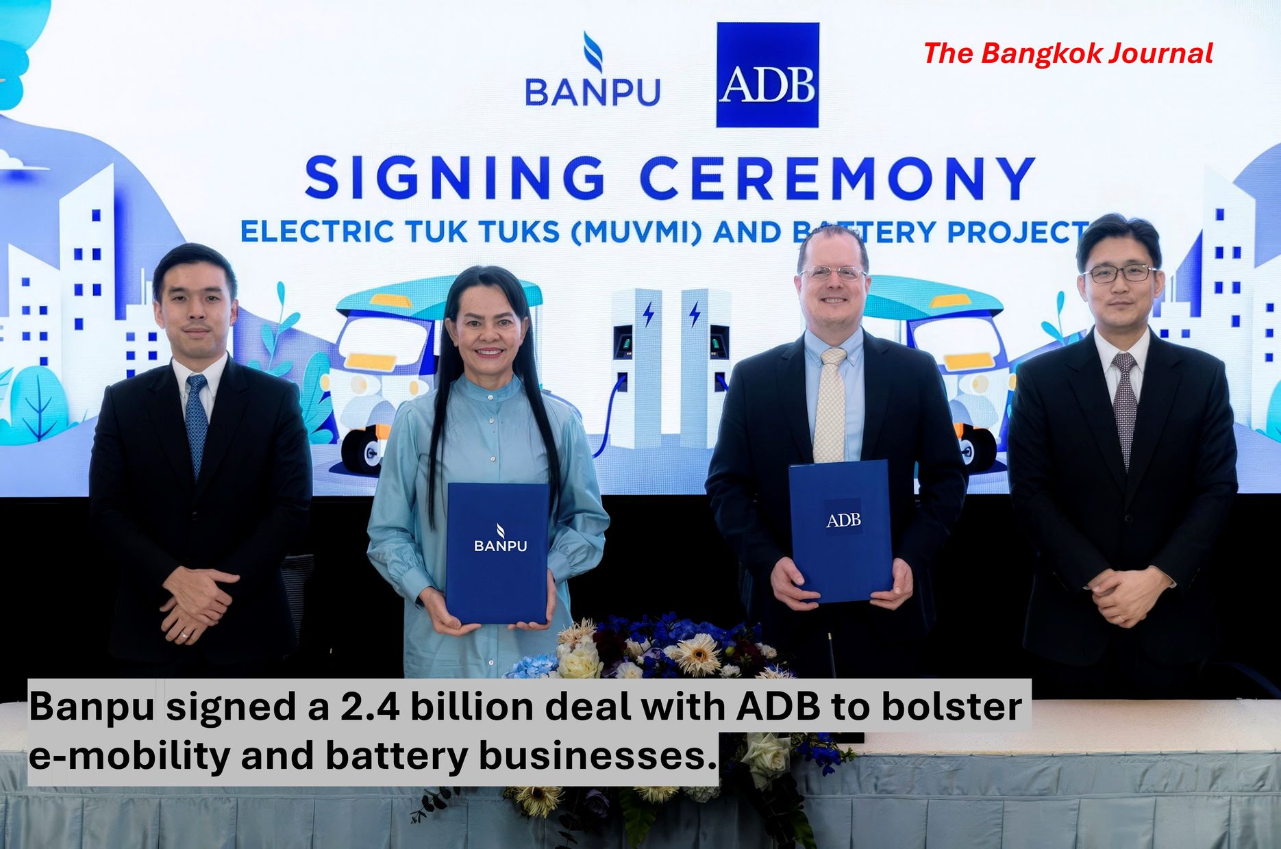 Banpu signs 2.4 billion deal with ADB