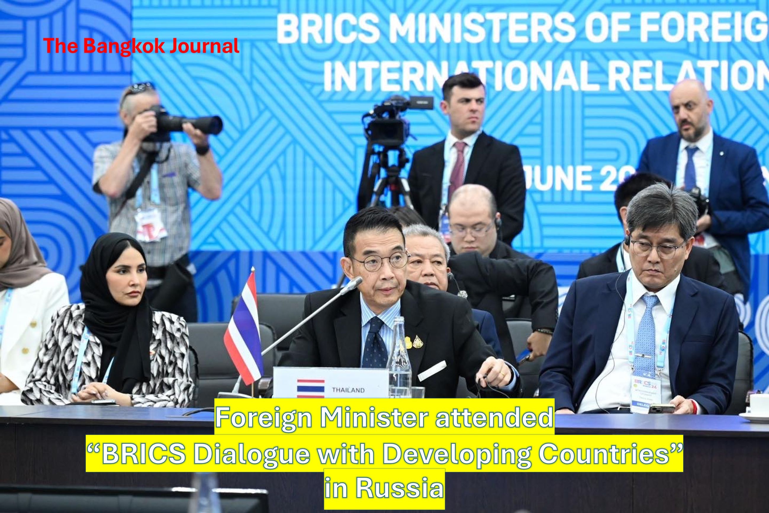 Global ties/Thailand bid for BRICS membership