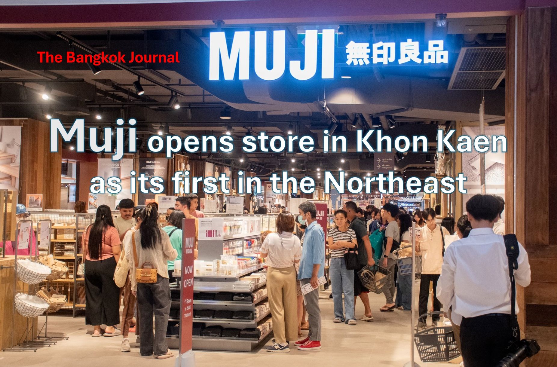 Retail/Muji first opening in Isan