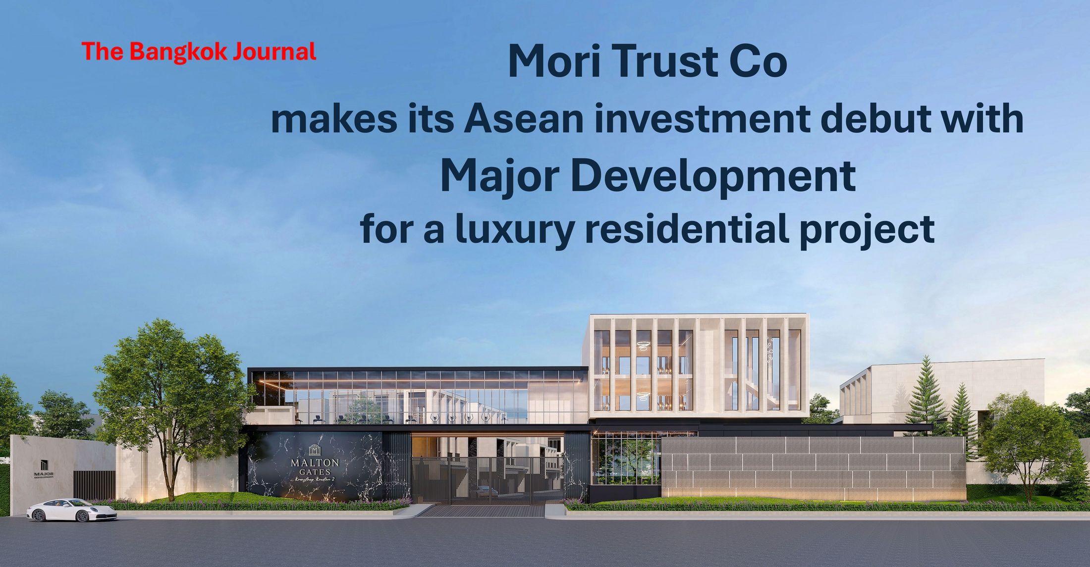 Property/Mori Trust Asean invesment debut